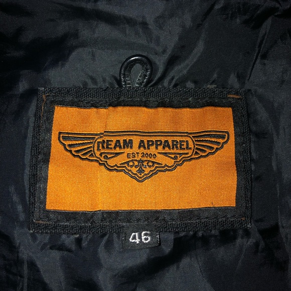 Motorcycle vest black size 46 - Picture 3 of 4